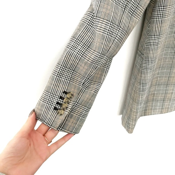 Little Moon | Caluna Oversized Plaid Blazer Size XS Aritzia - Picture 9 of 11